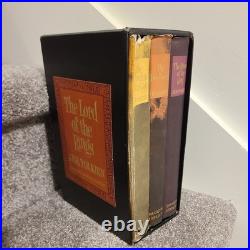 Lord Of The Rings Trilogy J. R. R. Tolkien Revised 2nd Edition 12th Maps 1965 Set