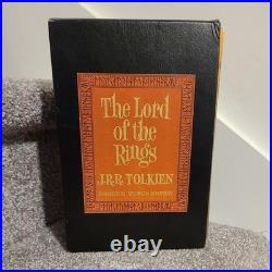 Lord Of The Rings Trilogy J. R. R. Tolkien Revised 2nd Edition 12th Maps 1965 Set