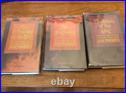 Lord Of The Rings Trilogy J. R. R. Tolkien Second/2nd Edition Maps 1965 Box Set HC