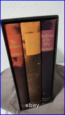 Lord Of The Rings Trilogy J. R. R. Tolkien Second Edition Maps 1965 Box Set