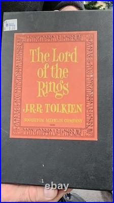 Lord Of The Rings Trilogy J. R. R. Tolkien Second Edition Maps 1965 Box Set