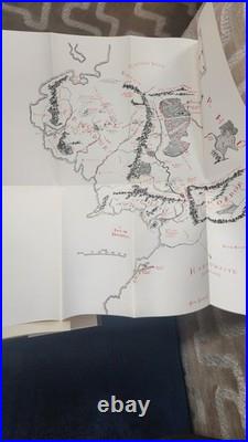 Lord Of The Rings Trilogy J. R. R. Tolkien Second Edition Maps 1965 Box Set