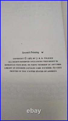 Lord Of The Rings Trilogy J. R. R. Tolkien Second Edition Maps 1965 Box Set