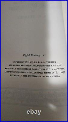 Lord Of The Rings Trilogy J. R. R. Tolkien Second Edition Maps 1965 Box Set