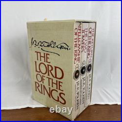 Lord Of The Rings Trilogy Set Houghton Mifflin 1978 2nd Edition HC Revised+ Maps