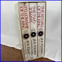 Lord Of The Rings Trilogy Set Houghton Mifflin 1978 2nd Edition HC Revised+ Maps