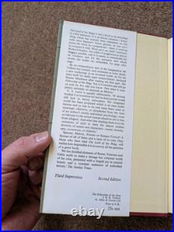 Lord Of The Rings Trilogy Tolkien Early 2nd Editions Third Impression- 1957