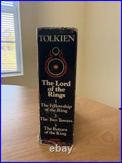 Lord Of The Rings Unwin Paperback Box Set 1976 JRR Tolkien