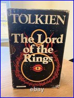 Lord Of The Rings Unwin Paperback Box Set 1976 JRR Tolkien