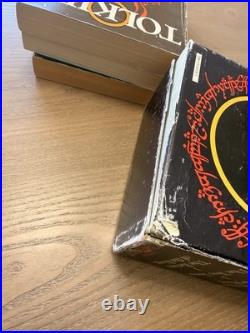 Lord Of The Rings Unwin Paperback Box Set 1976 JRR Tolkien