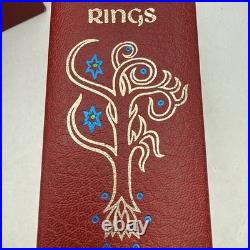 Lord Of The Rings by JRR TOLKIEN 1974 HC COLLECTORS Edition Slip Case withMAP RARE