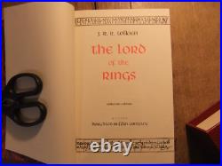 Lord of Rings & Hobbit by Tolkien leatherette hardback set in slipcases