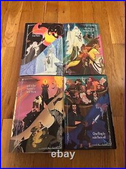 Lord of The Rings 1-3 + The Hobbit By J. R. R. Tolkien with Nerdy Ink Dust Jackets