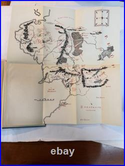 Lord of The Rings 1st ed 10th/7th/7th impression 1961 MAPS George Allen UK Print