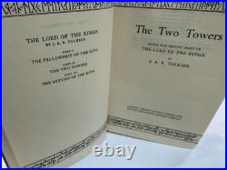 Lord of The Rings 1st ed 10th/7th/7th impression 1961 MAPS George Allen UK Print