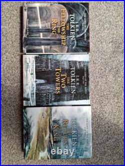 Lord of The Rings 2002 Reset First Edition 3 Volume Set Boxset J R R Tolkien HB