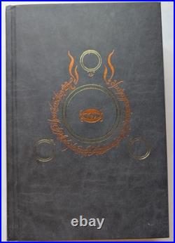 Lord of The Rings 50th Anniversary Edition JRR Tolkien HC Slipcase Gold Leaf