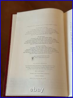 Lord of The Rings Collector's Edition Hardcover with Slip Cover
