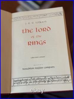 Lord of The Rings Collector's Edition Hardcover with Slip Cover