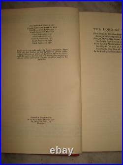 Lord of The Rings. J. R. R. Tolkien. HARDBACK BOX SET. 1962. IMP 12TH/ 9TH / 9TH