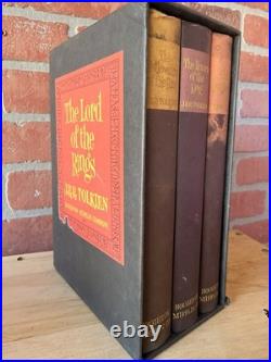 Lord of the Rings 2nd ed Box Set. Tolkien 1969. Gorgeous! Bright & strong