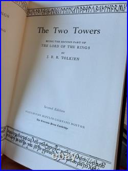 Lord of the Rings 2nd ed Box Set. Tolkien 1969. Gorgeous! Bright & strong