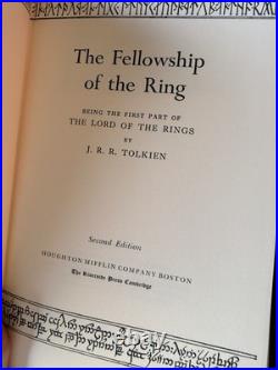 Lord of the Rings 2nd ed Box Set. Tolkien 1969. Gorgeous! Bright & strong