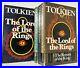 Lord of the Rings 3 Book Box Set 1976 Vintage Paperback Collectors Rare