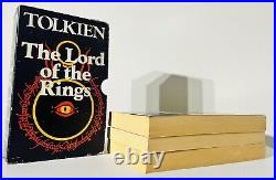 Lord of the Rings 3 Book Box Set 1976 Vintage Paperback Collectors Rare