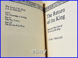 Lord of the Rings 3 Book Box Set 1976 Vintage Paperback Collectors Rare