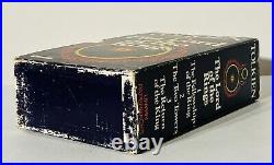 Lord of the Rings 3 Book Box Set 1976 Vintage Paperback Collectors Rare