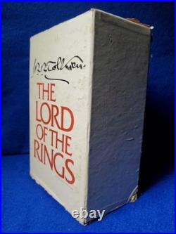 Lord of the Rings 3-Vol Box Set Tolkien Houghton Mifflin 1965 2nd Revised Ed SC Lord of the Rings 3-Vol Box Set Tolkien Houghton Mifflin 1965 2nd Revised Ed SC
