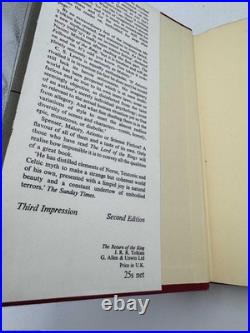 Lord of the Rings 3 volumes J R R TOLKIEN 1968 2nd Edition