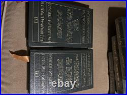 Lord of the Rings 5 book set leather 2nd addition 1984, 3 sealed 2 open