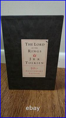 Lord of the Rings 50th Anniversary Ed. By J. R. R. Tolkien (2004 HC withCase)