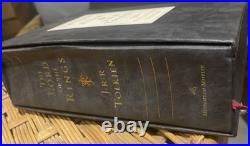 Lord of the Rings 50th Anniversary Edition Book With Map READ DESCRIPTION