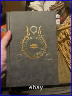 Lord of the Rings 50th Anniversary Edition Book With Map READ DESCRIPTION