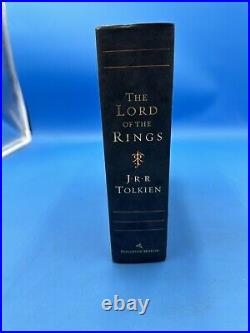 Lord of the Rings 50th Anniversary Edition, Hardcover Book by Tolkien Gold Trim