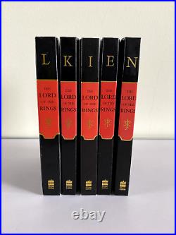 Lord of the Rings Book 3-7 Millennium Edition J. R. R. Tolkien Hardcover OOP