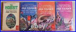 Lord of the Rings Box Set & The Hobbit, JRR Tolkien, Ballantine 1st PB Editions