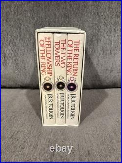 Lord of the Rings Boxed Set J. R. R. Tolkien 3 Volumes Houghton Mifflin Revised Ed