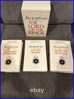 Lord of the Rings Boxed Set J. R. R. Tolkien 3 Volumes Houghton Mifflin Revised Ed