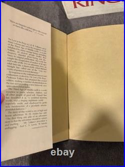 Lord of the Rings Boxed Set J. R. R. Tolkien 3 Volumes Houghton Mifflin Revised Ed