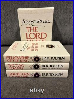 Lord of the Rings Boxed Set J. R. R. Tolkien 3 Volumes Houghton Mifflin Revised Ed