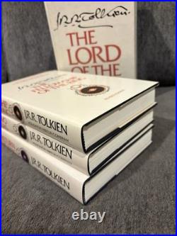Lord of the Rings Boxed Set J. R. R. Tolkien 3 Volumes Houghton Mifflin Revised Ed
