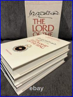 Lord of the Rings Boxed Set J. R. R. Tolkien 3 Volumes Houghton Mifflin Revised Ed