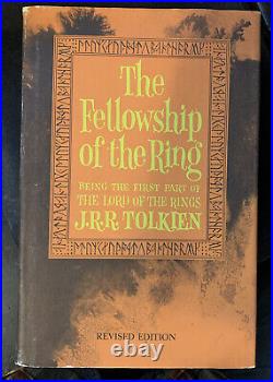 Lord of the Rings By Tolkien 1965 box set With DJ And Maps 5th & 4th Printings