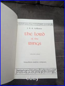 Lord of the Rings Collector's Edition 1987 ISBN 0-395-19395-8