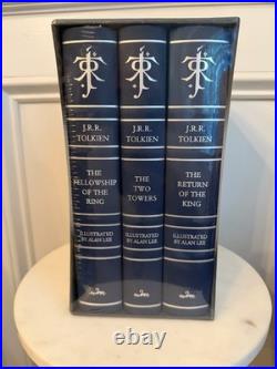 Lord of the Rings Deluxe Illustrated Box Set Collectors Edition Hardcover