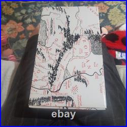 Lord of the Rings Deluxe Illustrated JRR Tolkien NEW IN BOX Leather Edition